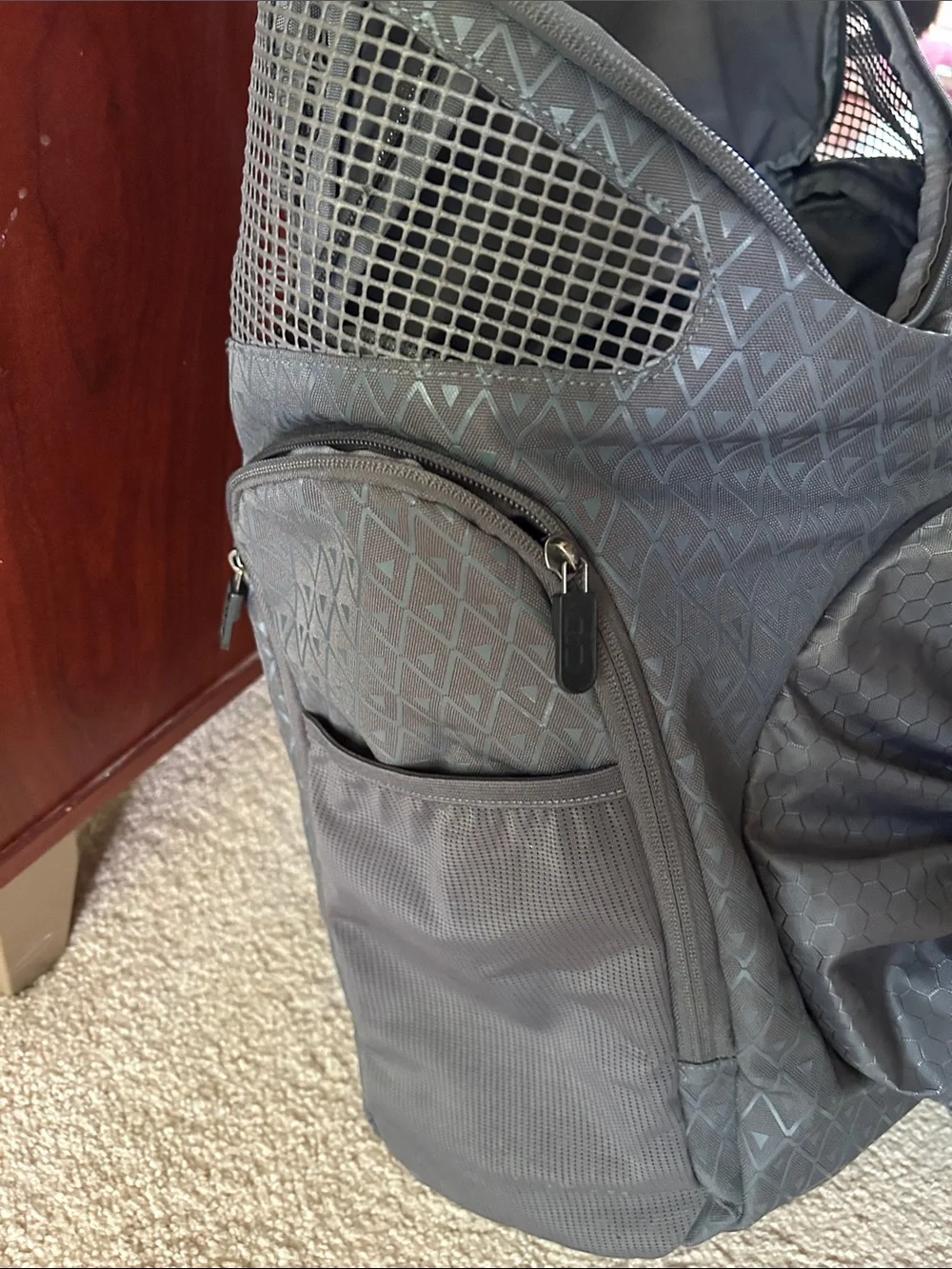 Point3 basketball bag.  Grey